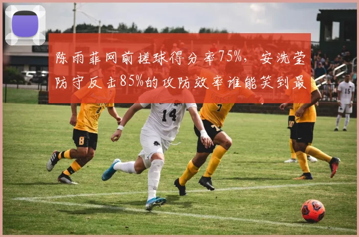 陈雨菲网前搓球得分率75%,安洗莹防守反击85%的攻防效率谁能笑到最后?
